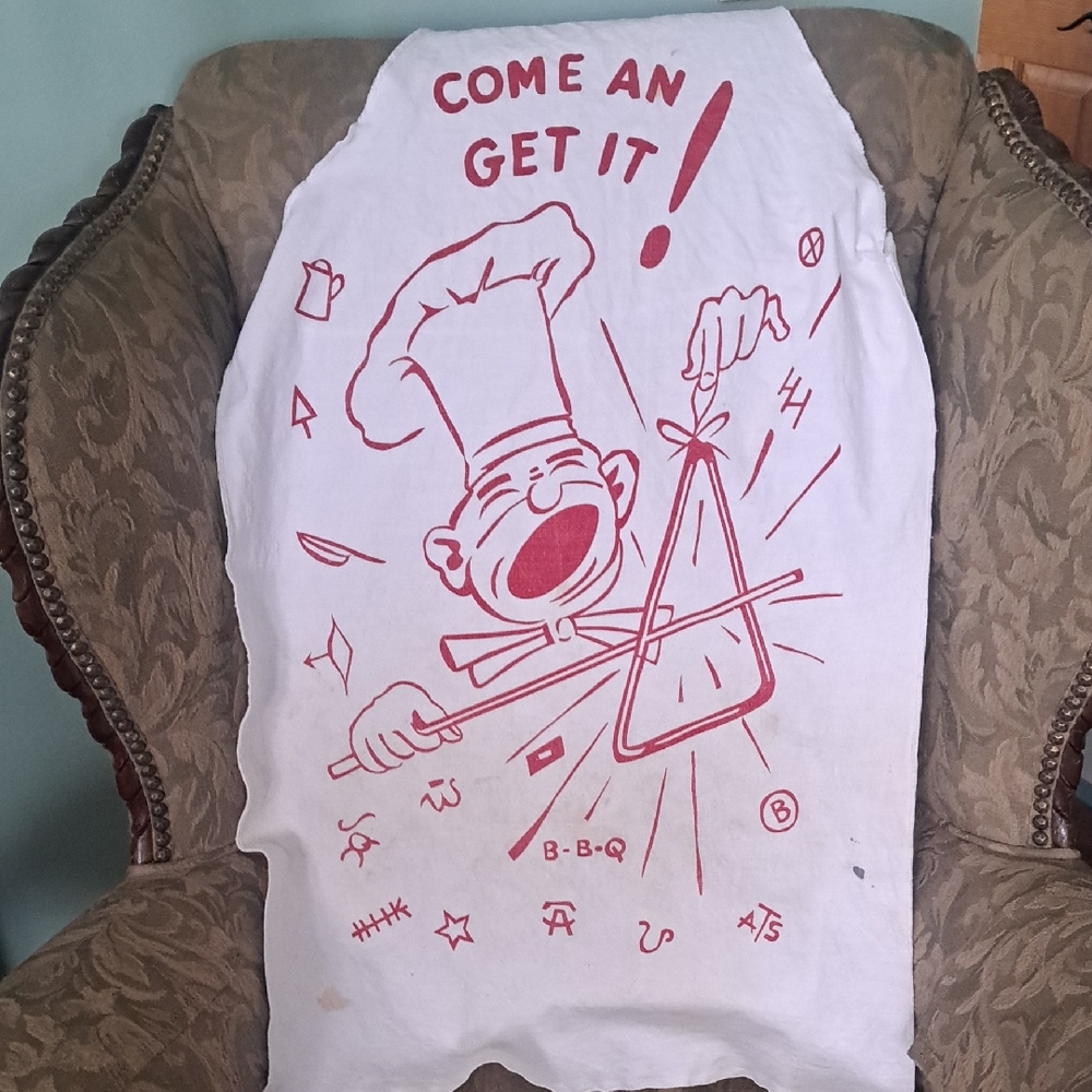 Vintage Apron -- Come and Get It!
